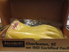 Low Voltage Lineman's Yellow Gloves